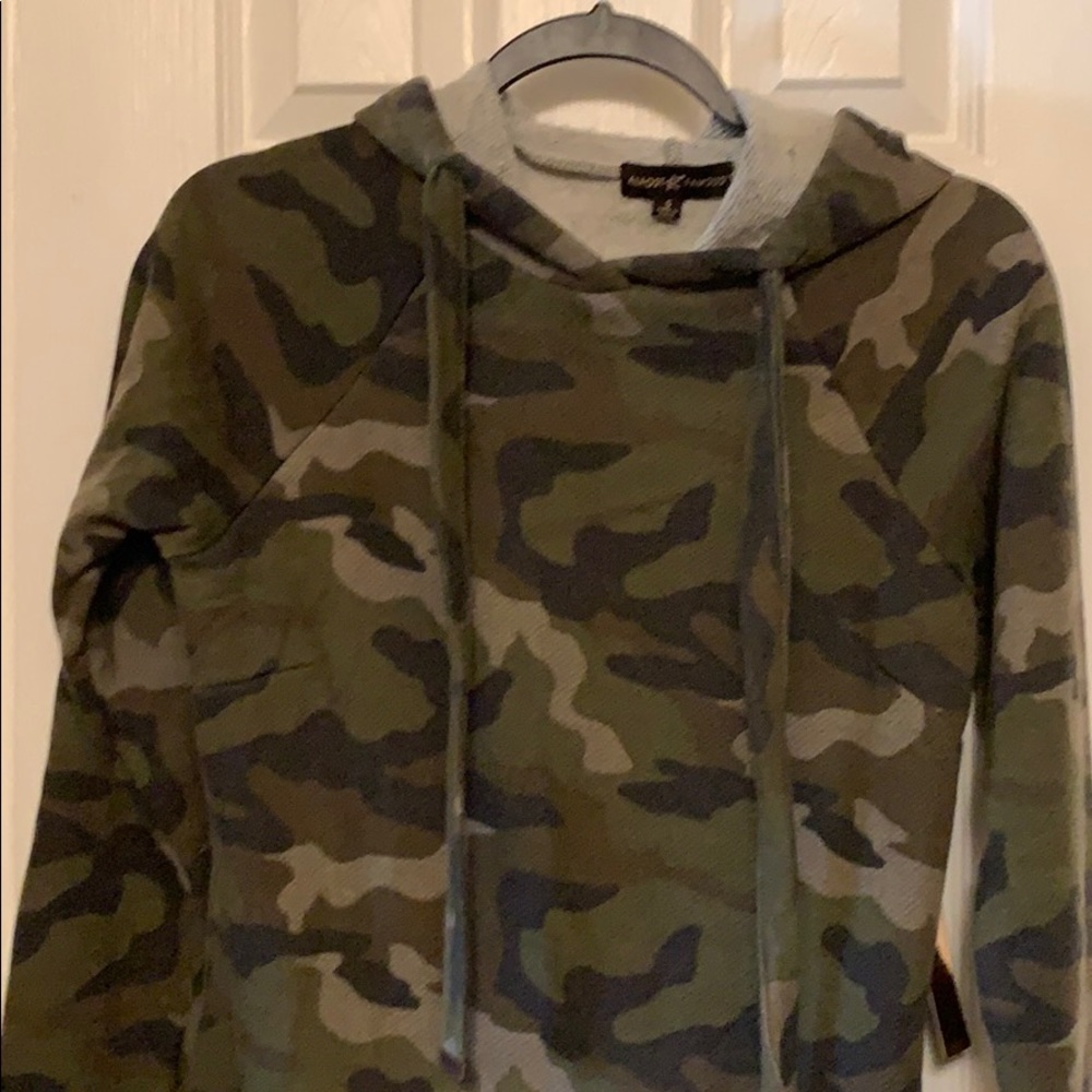 NWT Camo Sweatshirt Tunic Dress